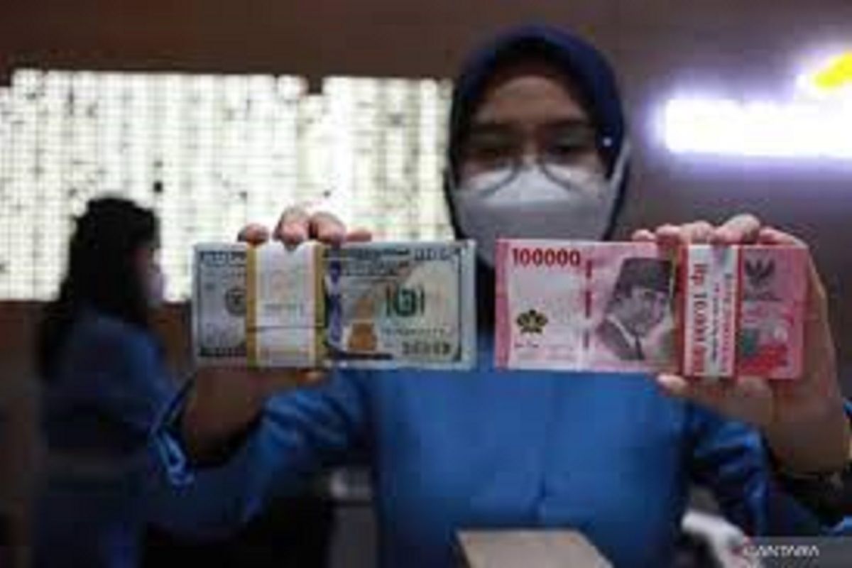 Kurs rupiah Rabu pagi meningkat 16 poin