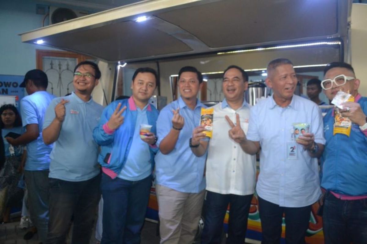 TKN-TKD  Jateng luncurkan "Food Truck Gemoy" di Semarang