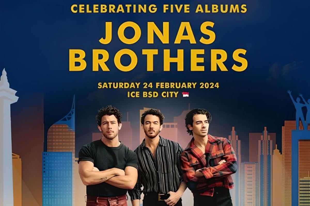 Mau nonton, ini daftar harga tiket konser Jonas Brothers di Indonesia