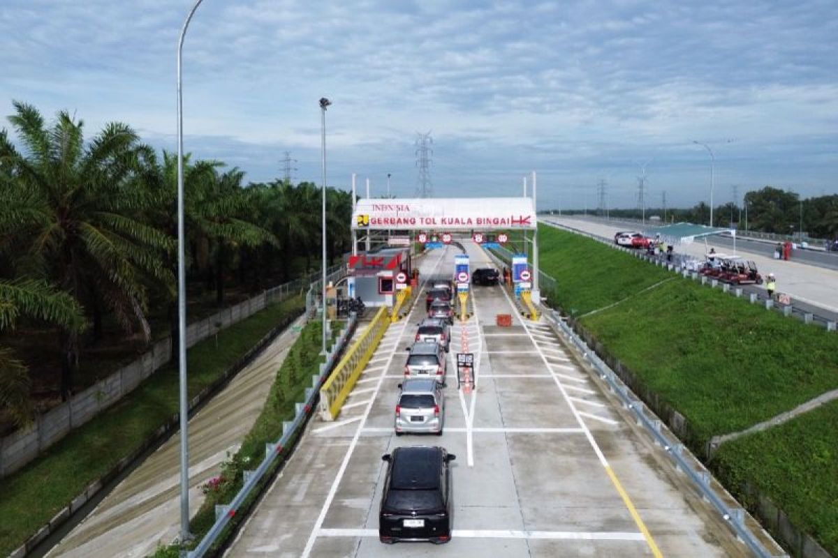 Tarif di empat Jalan Tol Trans Sumarera tahun ini naik