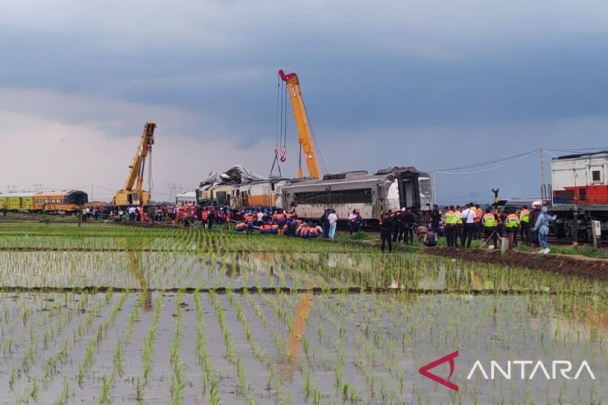 KAI sebut ada dua korban luka kecelakaan Cicalengka masih dirawat di RS