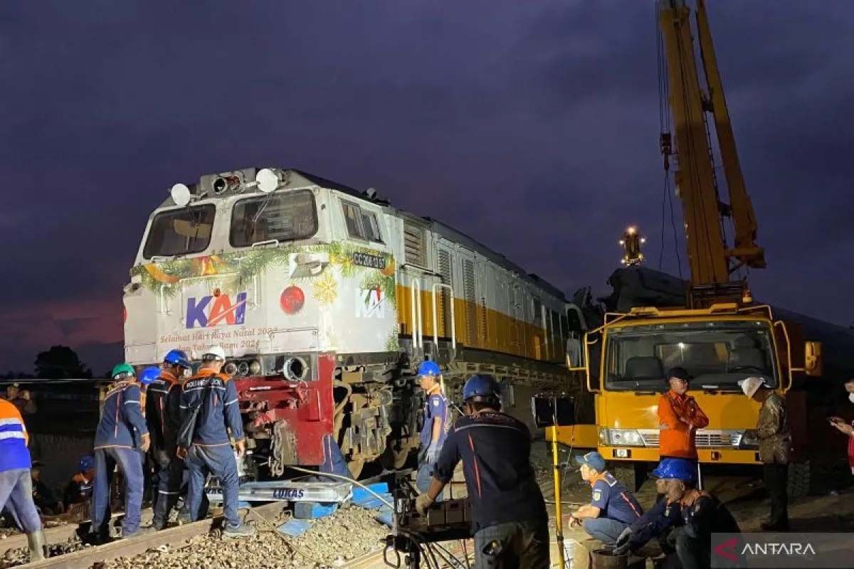 Jalur kereta api lintas selatan normal, KAI Purwokerto jalankan dua KA relasi normal