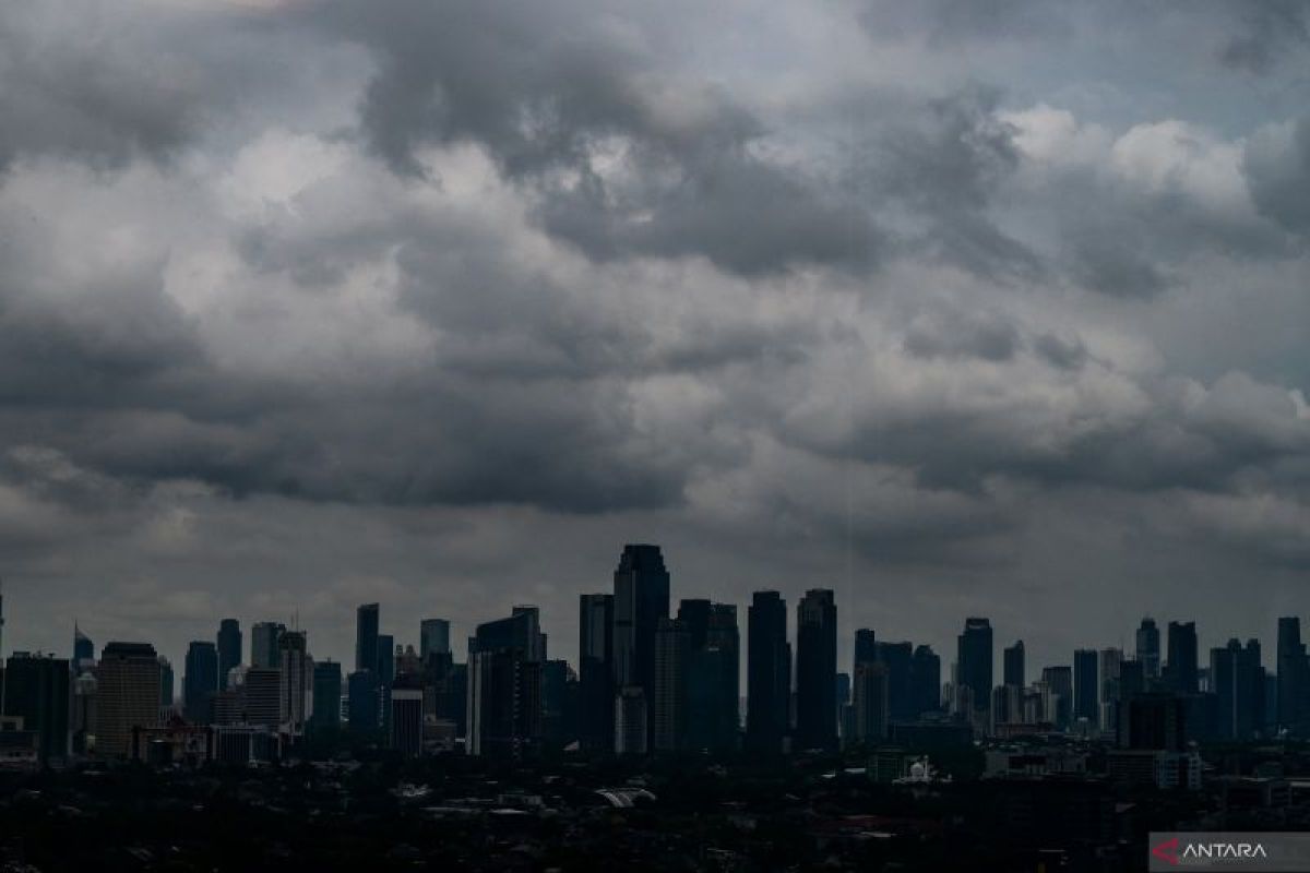 Hari Rabu, Jakarta diprediksi berawan tebal