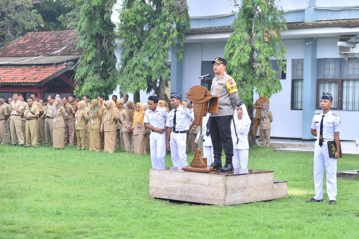 Polres Jepara sosialisasikan larangan pakai knalpot  brong ke sekolah