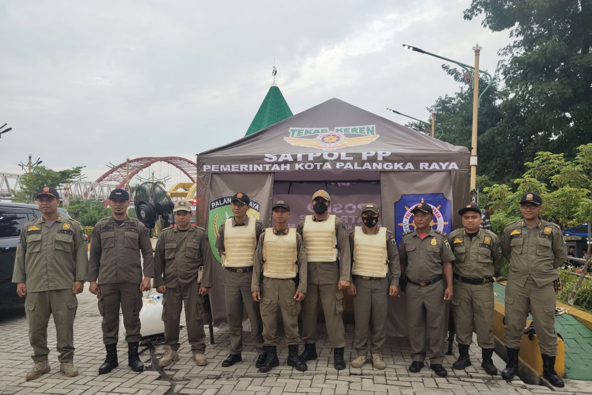 Satpol PP Palangka Raya bangun pos pengawasan di kawasan pendidikan