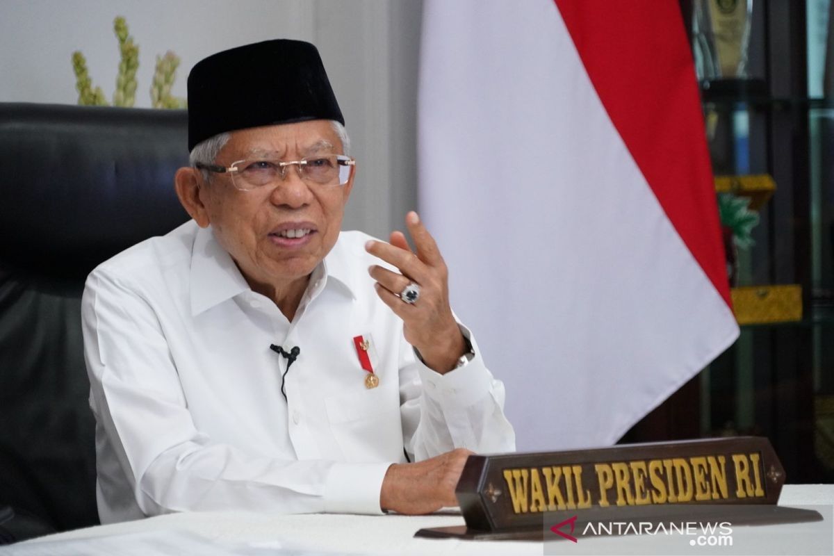 Wapres hadiri Ma'ruf Amin resepsi pernikahan putra KGPAA Paku Alam X di Yogya