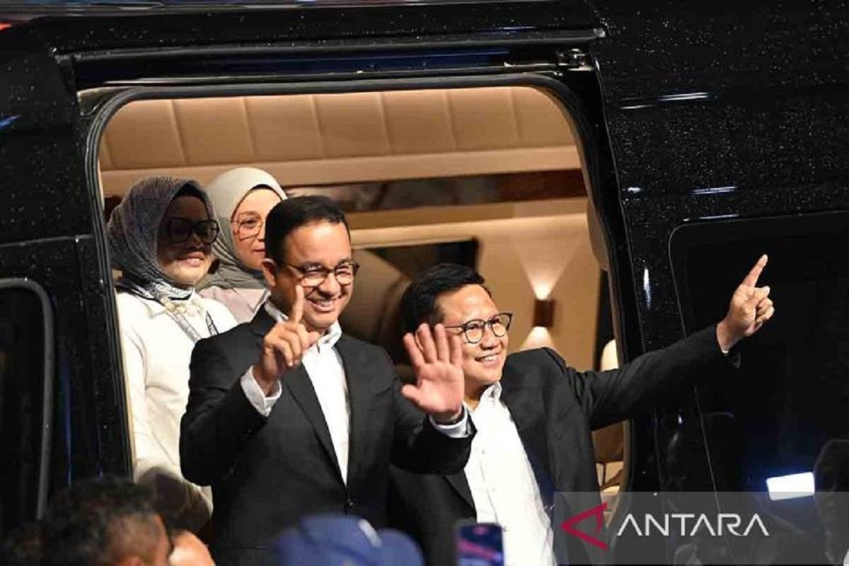 Anies Baswedan ke Kalimantan Timur, Muhaimin ke Jatim di hari ke-45 kampanye