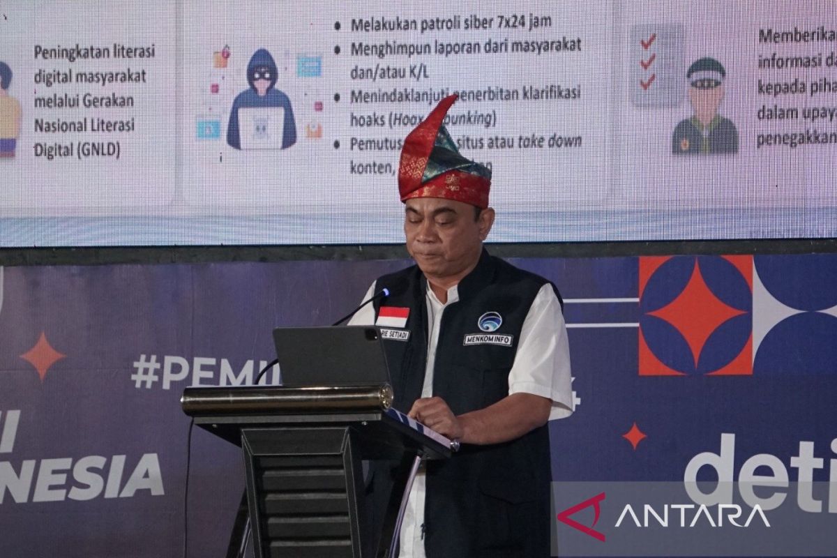 Kemenkominfo hapus 165 konten hoaks pada masa kampanye Pemilu 2024