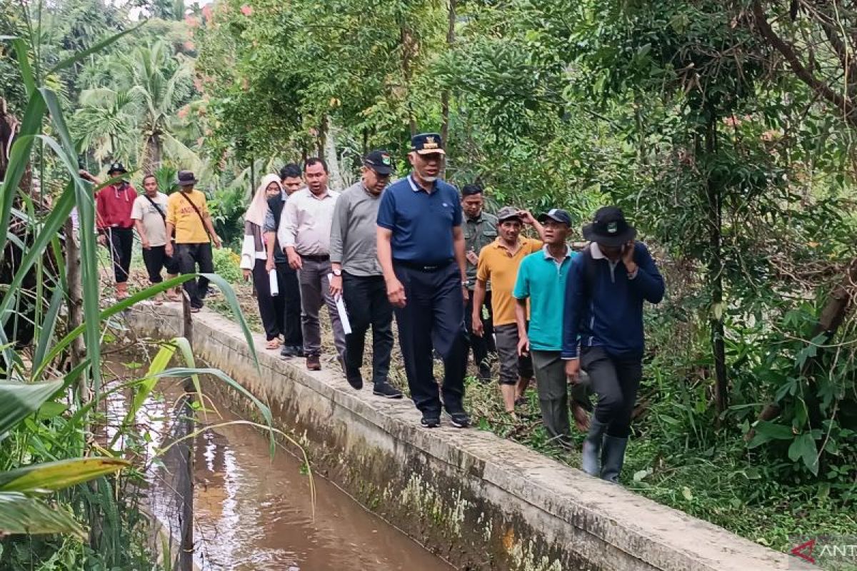 Sumbar alokasikan Rp2,8 miliar perbaiki jaringan irigasi di Solok