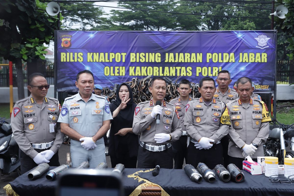 Jasa Raharja dukung upaya Korlantas Polri tertibkan knalpot brong