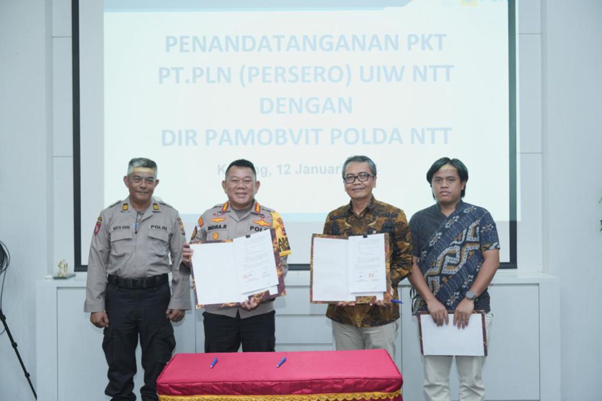 MoU PLN - Polda NTT untuk pengamanan objek vital