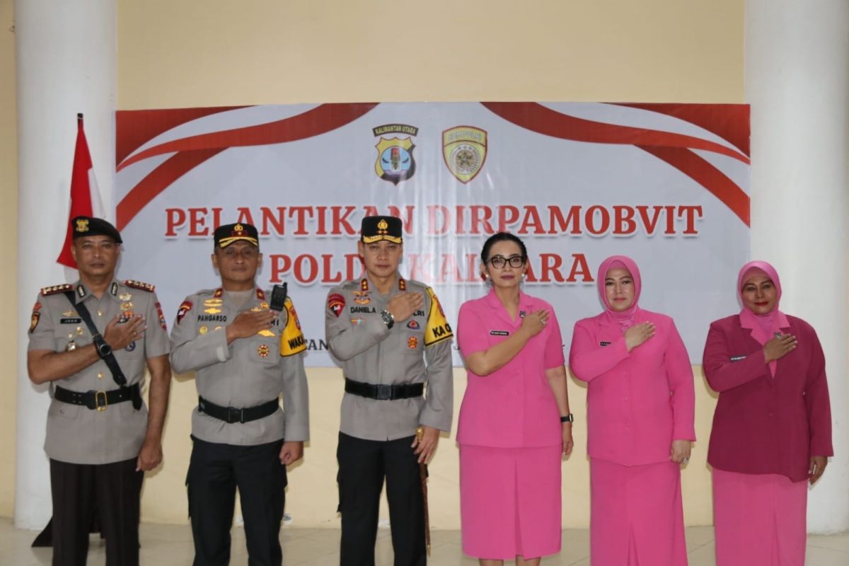 Kapolda Kaltara pimpin Sertijab Dirpamobvit Polda Kaltara