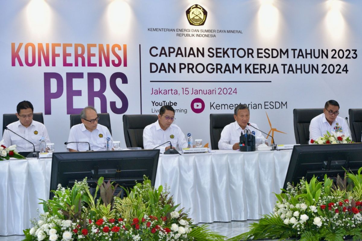 Kementerian ESDM catat kinerja positif sepanjang 2023