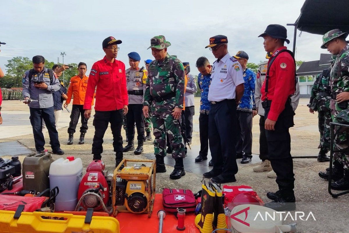 Kodim 1417/Kendari gelar apel kesiapsiagaan antisipasi bencana alam