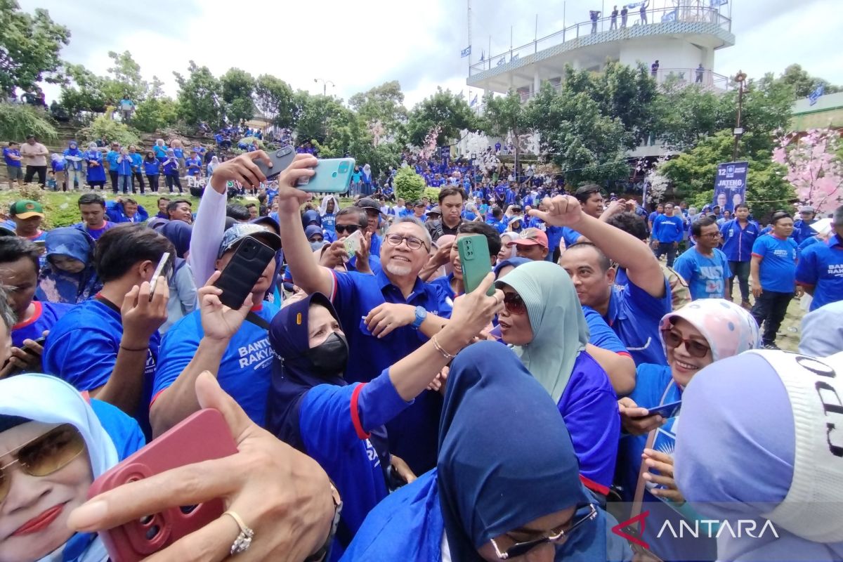 Zulkifli Hasan kunjungi Kudus untuk menangkan Prabowo-Gibran