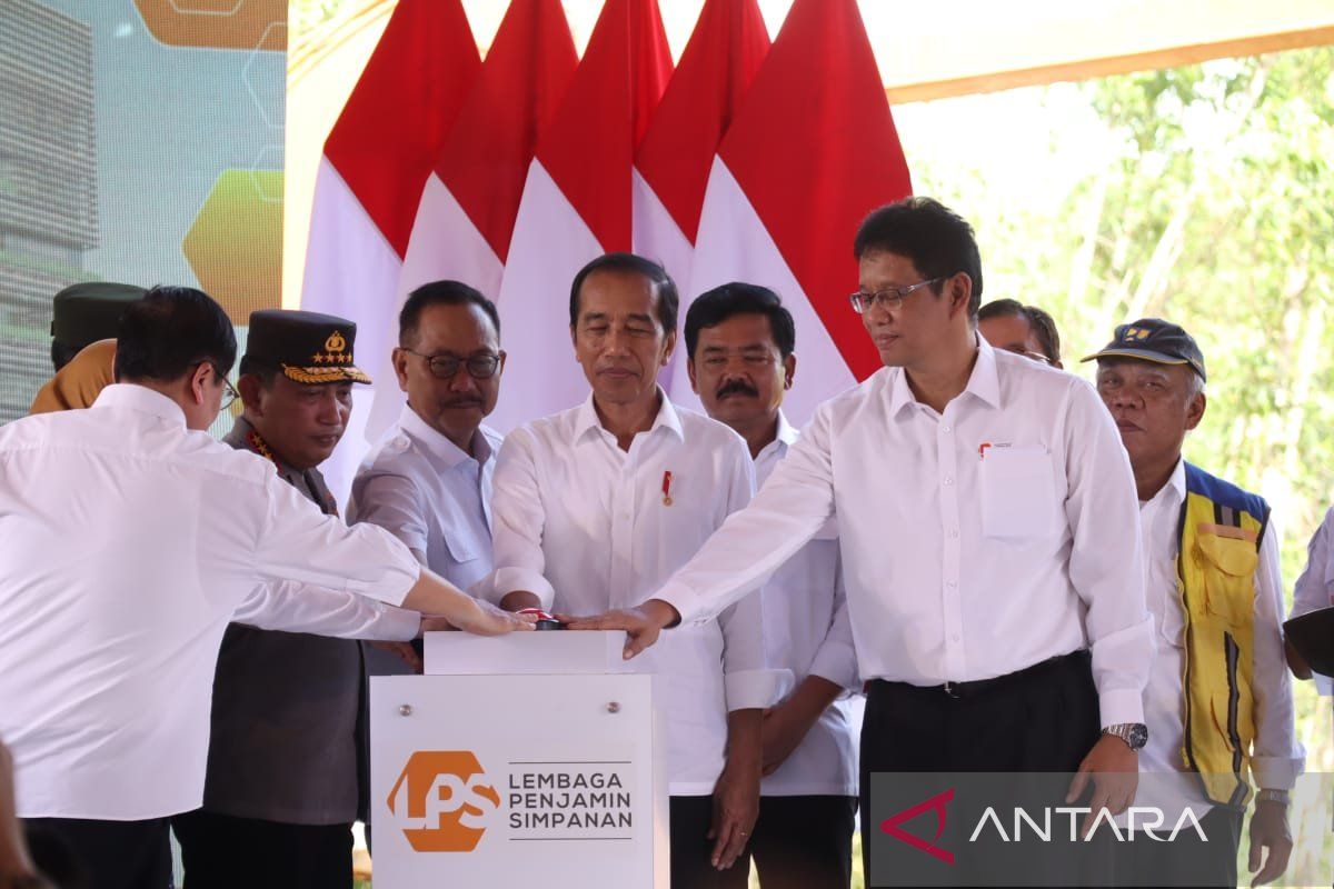 Presiden "groundbreaking" Kantor LPS di IKN