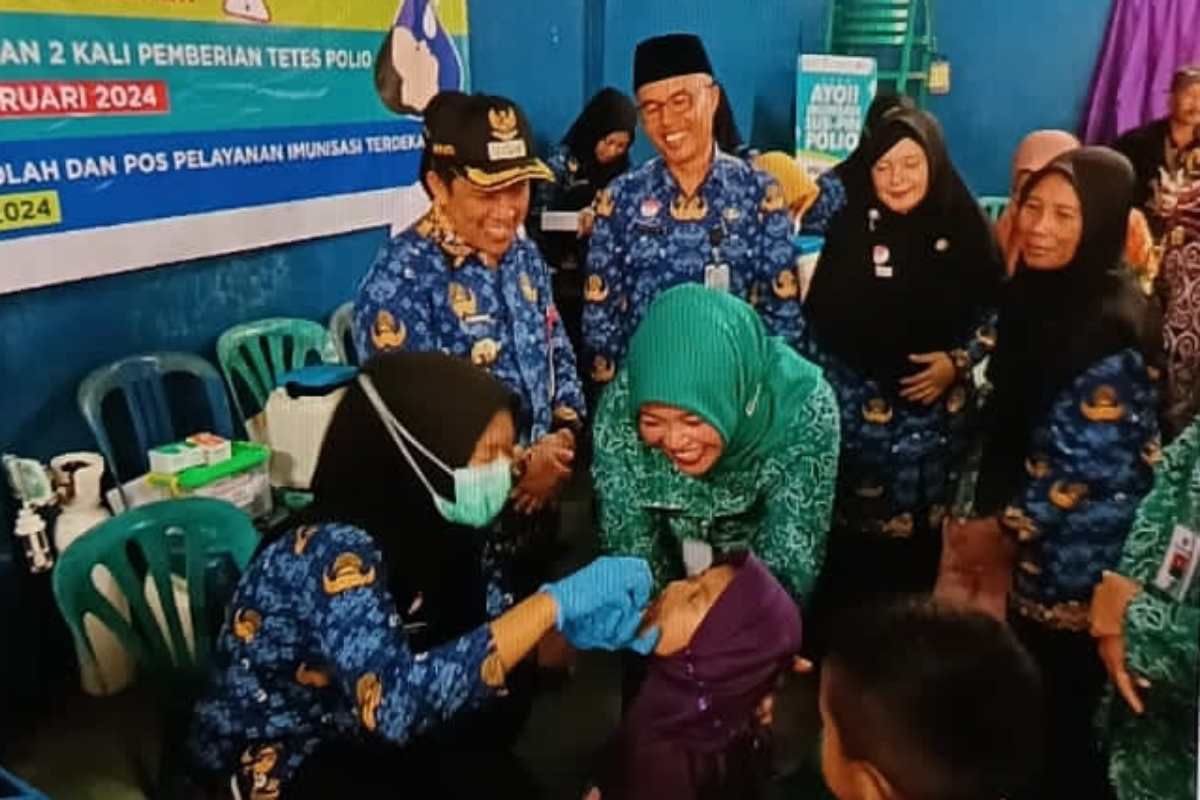 Imunisasi polio di Wonosobo sasar 95.430  anak