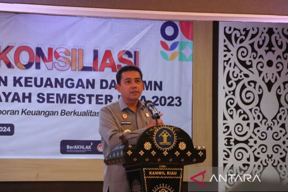 Kanwil Kemenkumham Riau gelar pra rekonsiliasi pemutakhiran data laporan keuangan