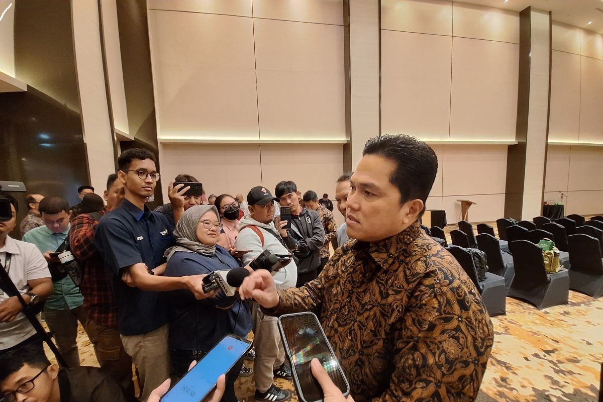 Erick Thohir sebut perpanjangan kontrak STY tergantung performa di Piala Asia