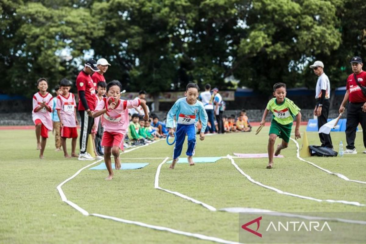 Seribuan  pelajar ikuti Atletik Pertamina Junior Challenge di Solo