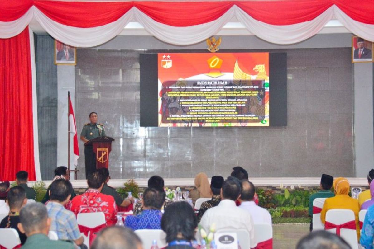 Pangdam ajak seluruh pihak jaga persatuan wujudkan pemilu damai