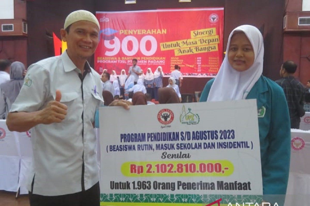 Selama tahun 2023, UPZ Baznas Semen Padang salurkan zakat karyawan Rp7,1 M