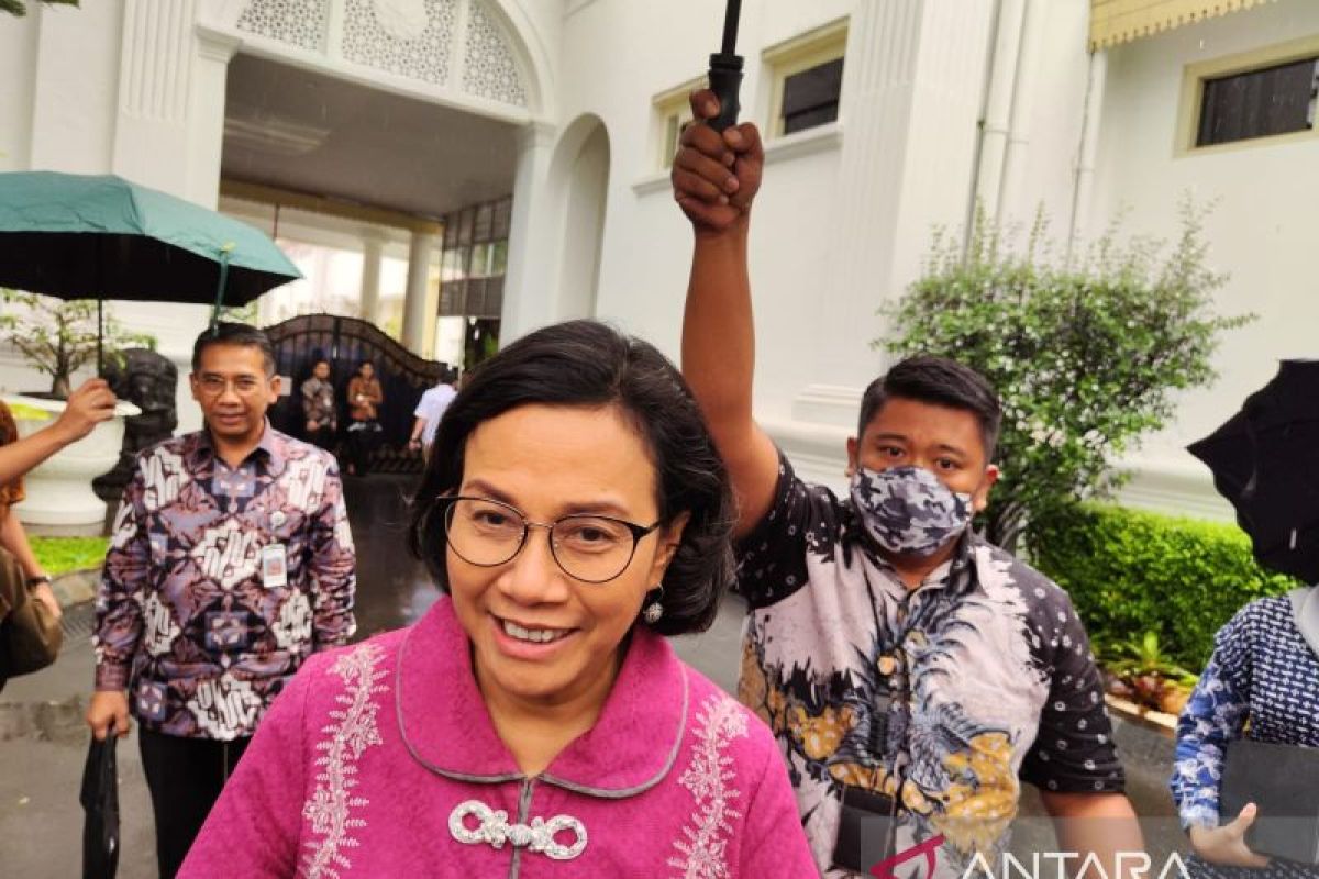 Ini jawaban Sri Mulyani terkait isu dirinya mundur dari Kabinet Jokowi