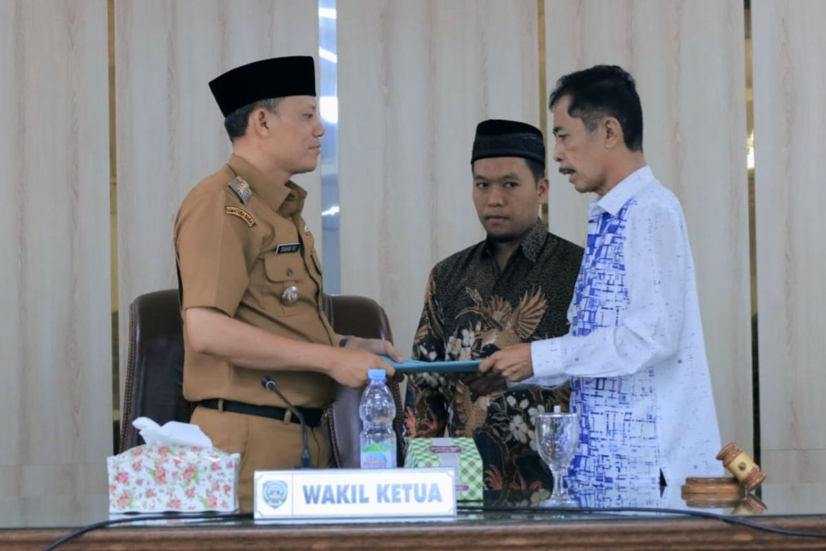 Bupati Sabar AS berharap Pokir Dewan selaras dengan RPJMD Pasaman