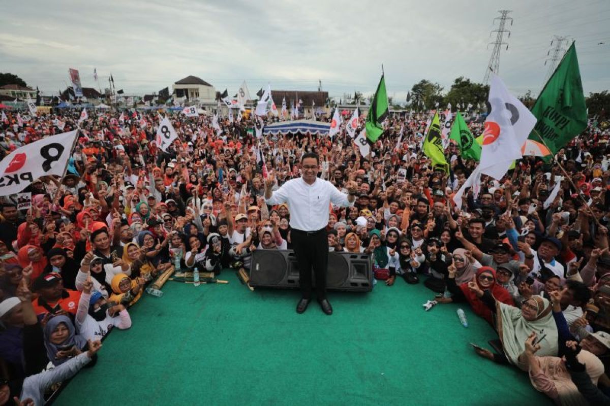 Anies sebut warga Yogyakarta antusias harapkan perubahan