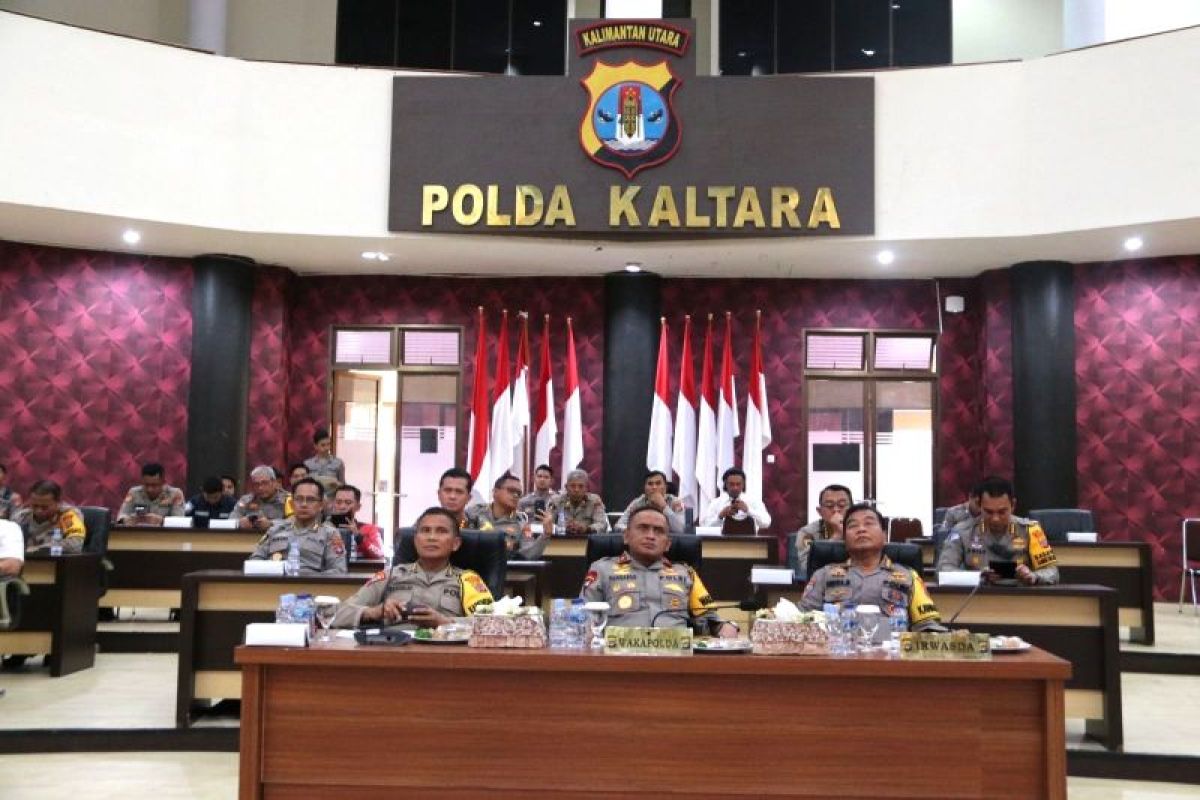 Polda Kaltara ikuti sosialisasi "Beyond Trust Presisi" 2024 secara daring