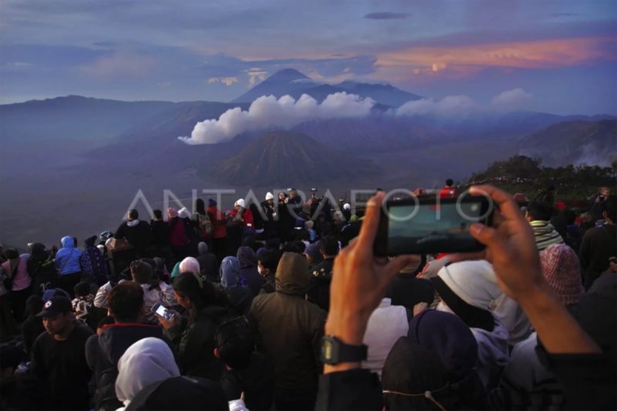 Kunjungan wisatawan ke Bromo sepanjang tahun 2023 capai 368.507 orang