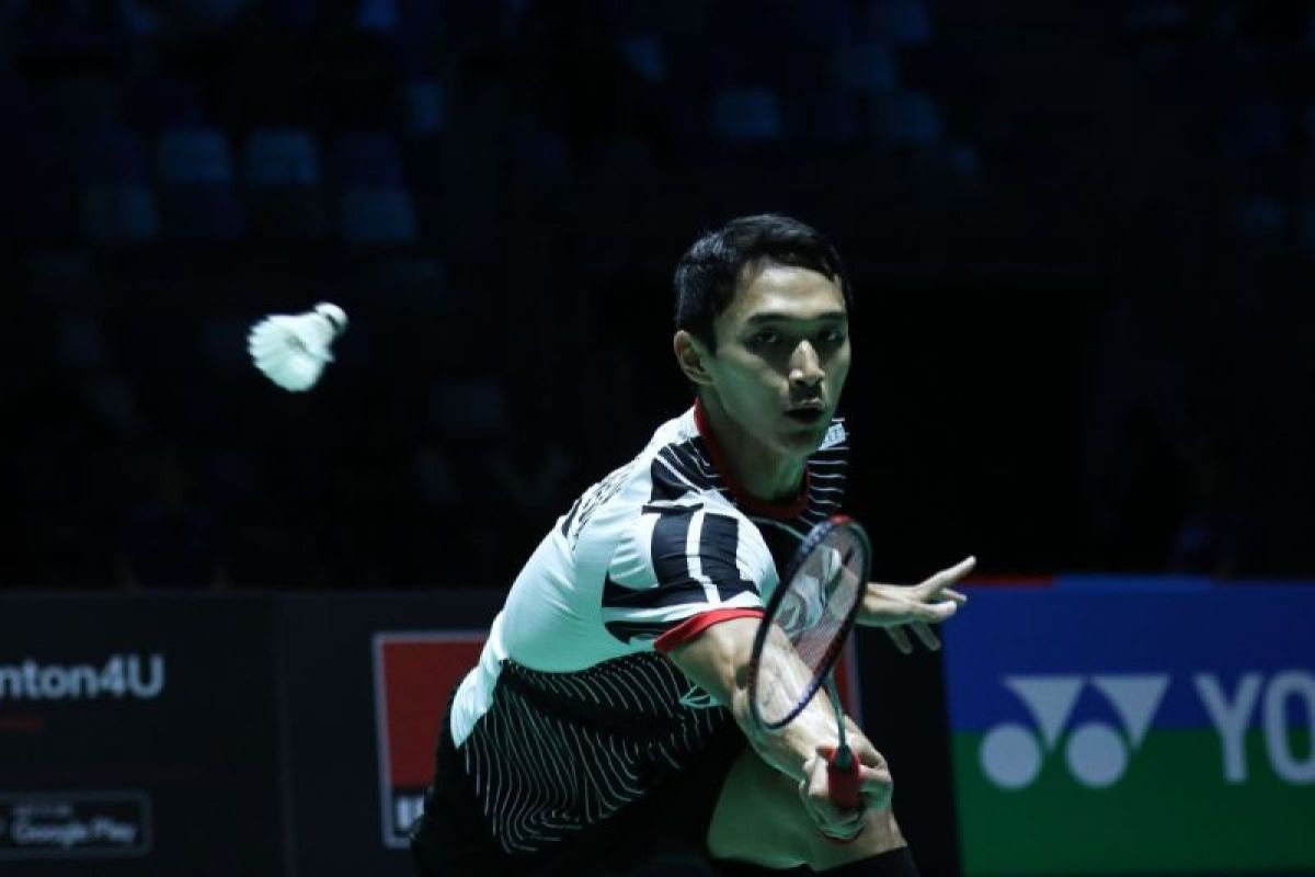 Langkah Jonatan Christie terhenti di babak awal Indonesia Masters 2024
