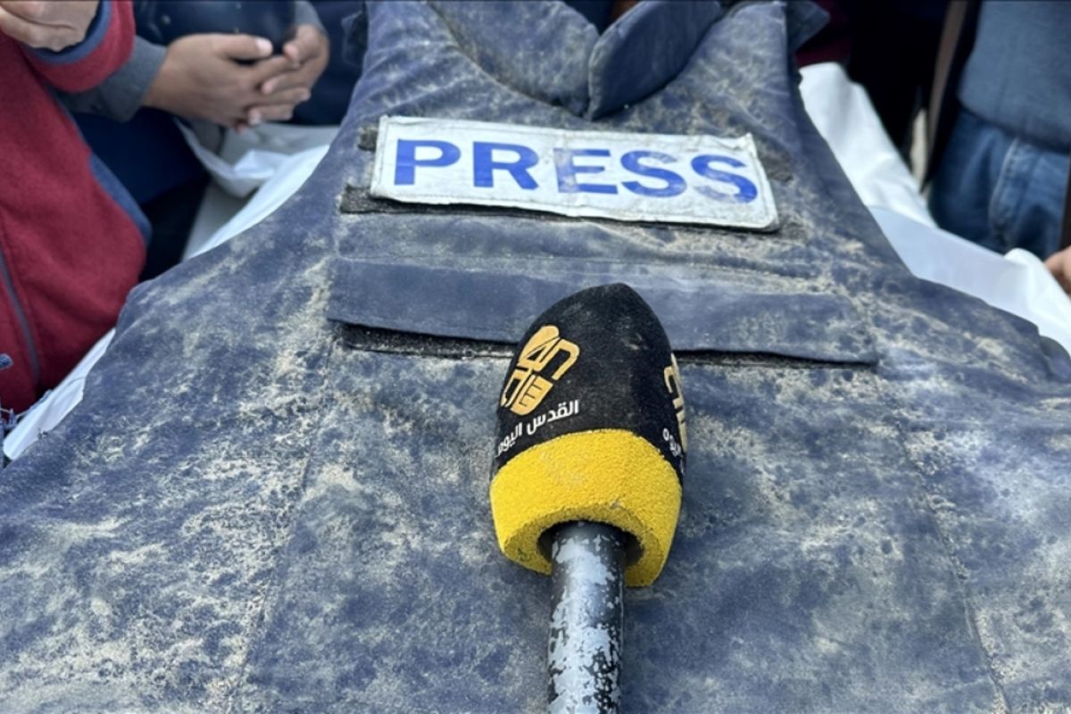Sejumlah jurnalis terluka akibat serangan Israel di Jalur Gaza