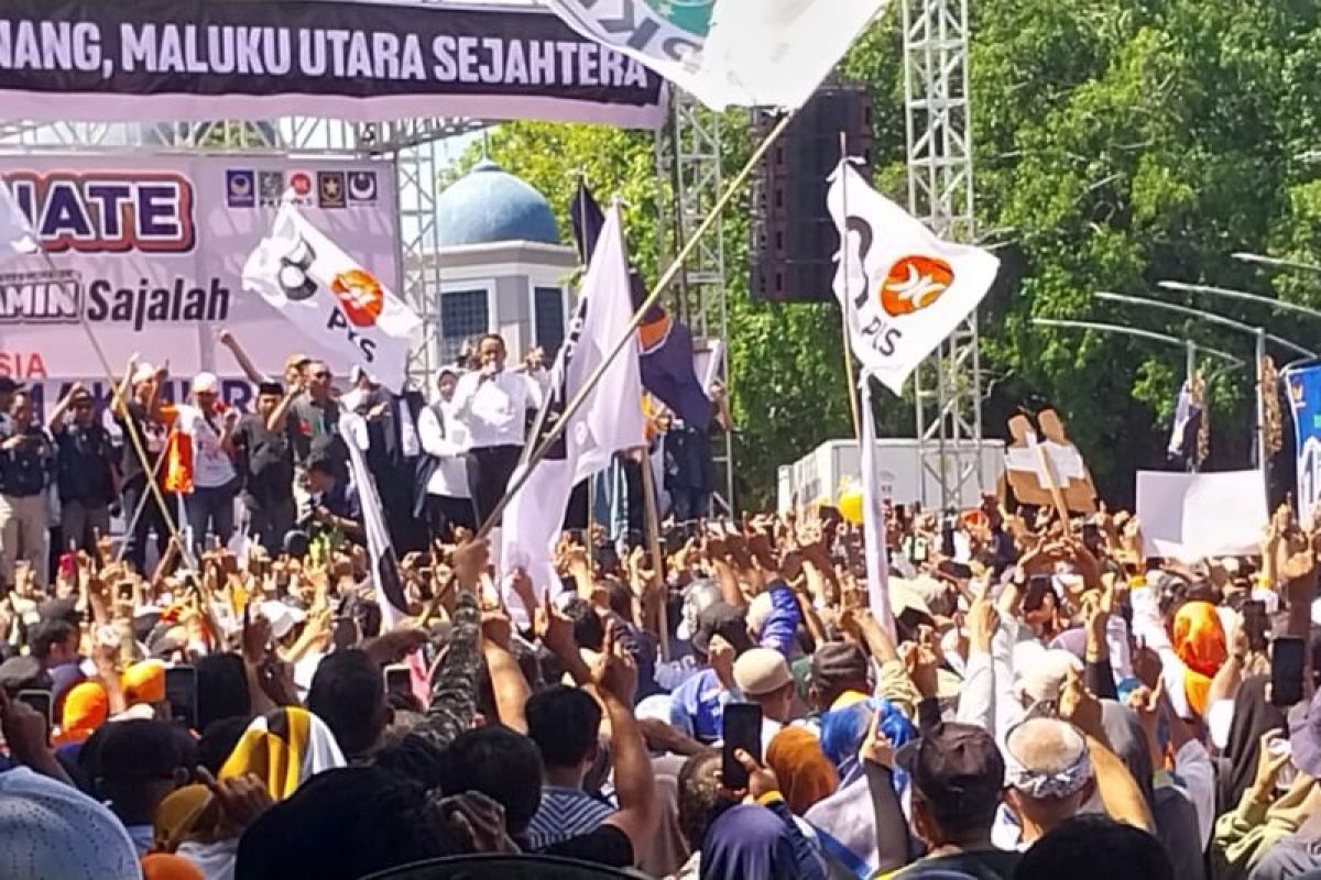 Anies: Warga Maluku Utara dukung perubahan pilih pasangan AMIN