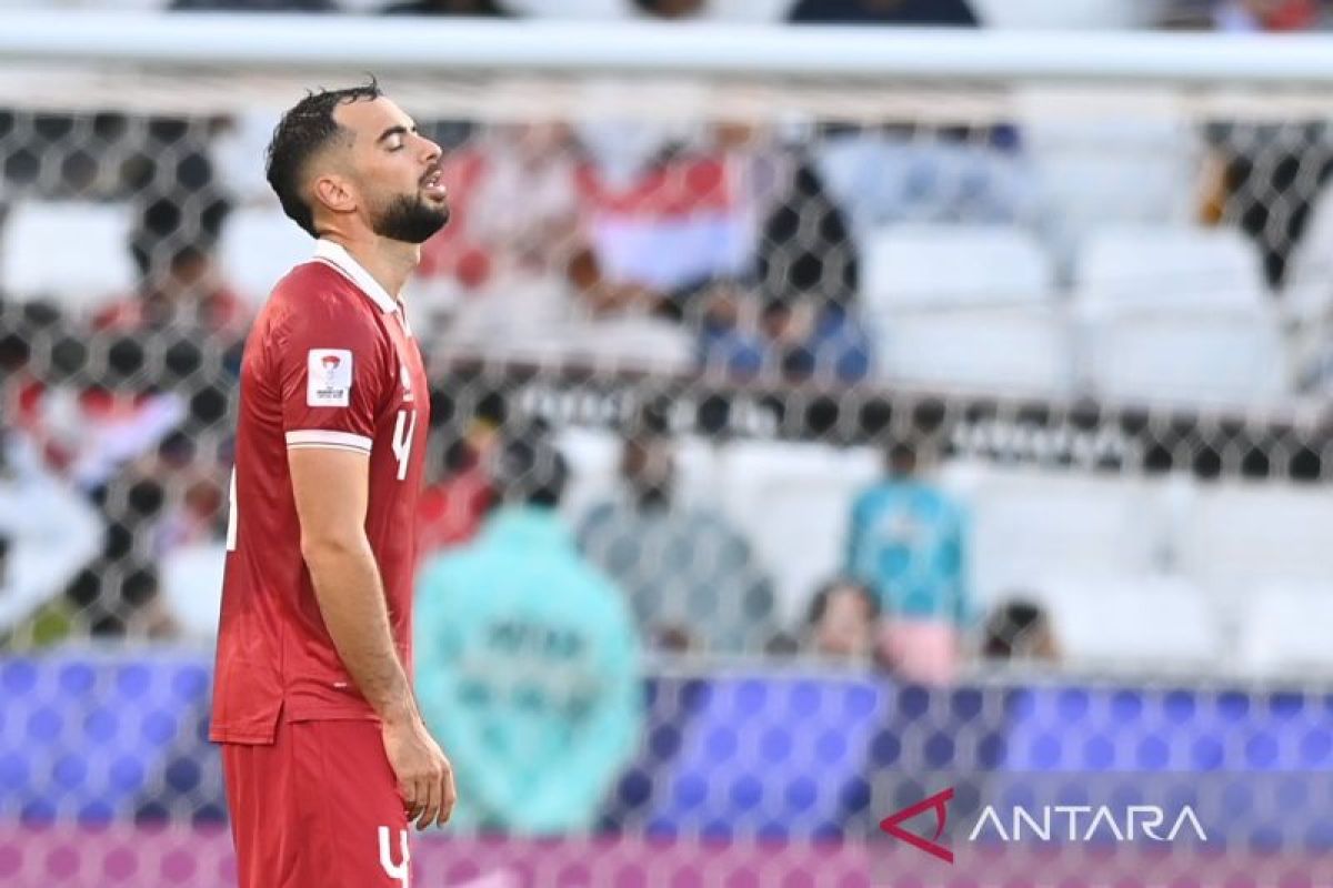 Cedera, Jordi Amat sedih tak bisa bela Timnas Indonesia