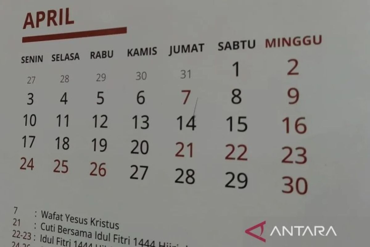 Nomenklatur libur Isa Al Masih diubah menjadi Yesus Kristus