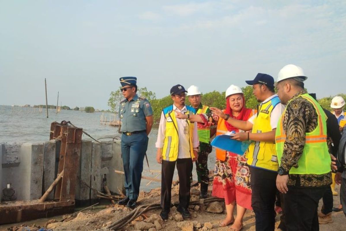 Wilayah terdampak banjir dan rob di Semarang berkurang