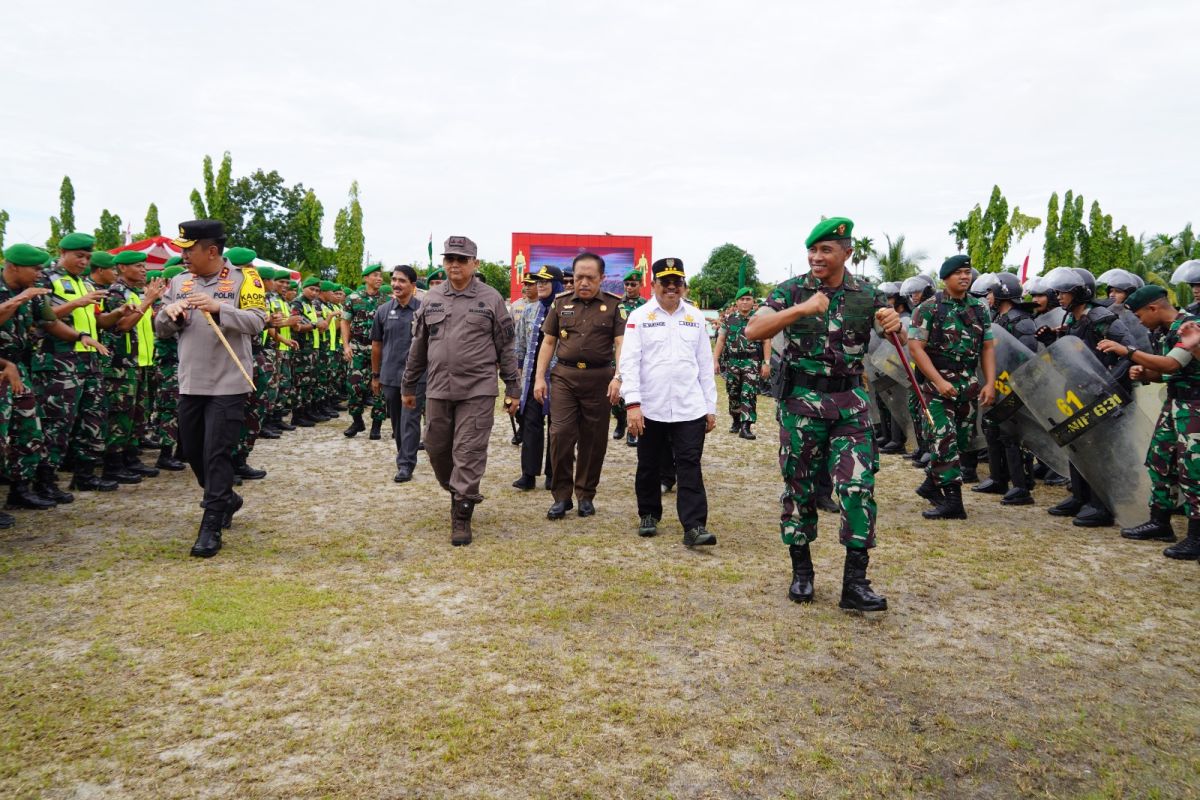 Danrem Kalteng pastikan personel TNI siap amankan Pemilu 2024