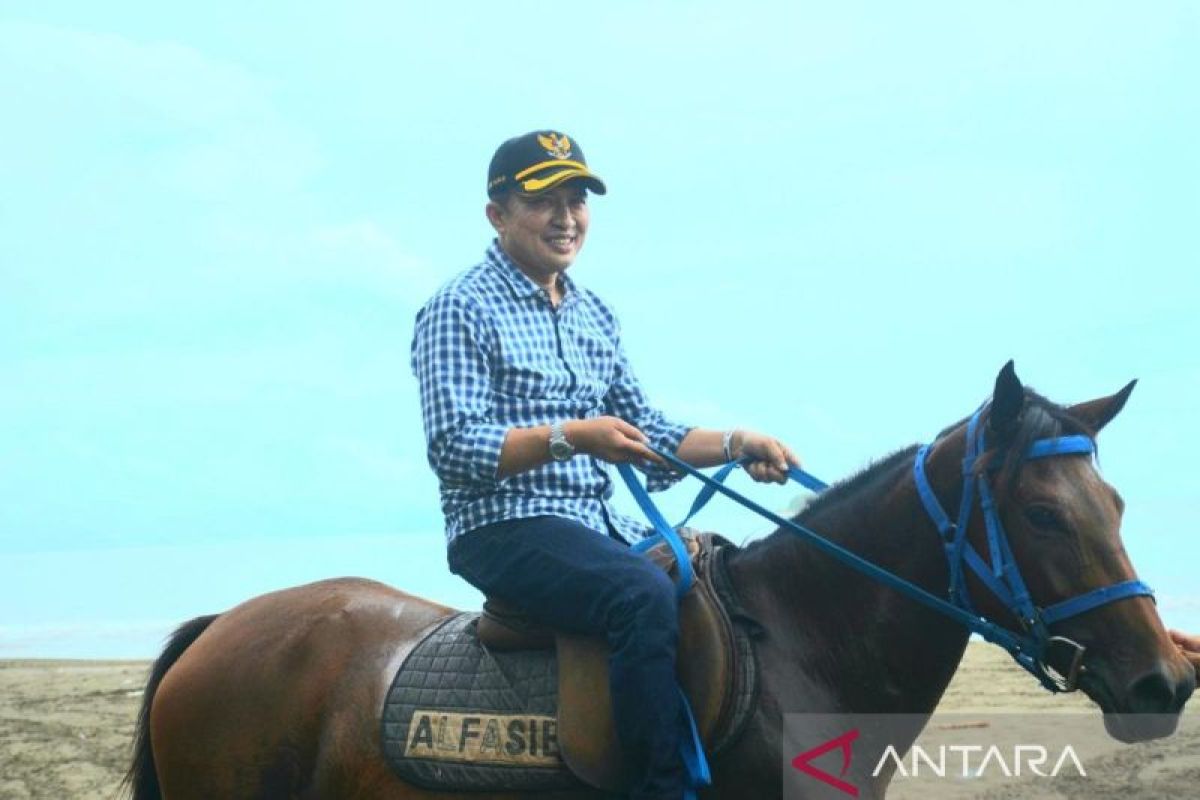 Pantai Pasir Jambak Kini Ada Wahana Bermain ATV, Berkuda dan Memanah