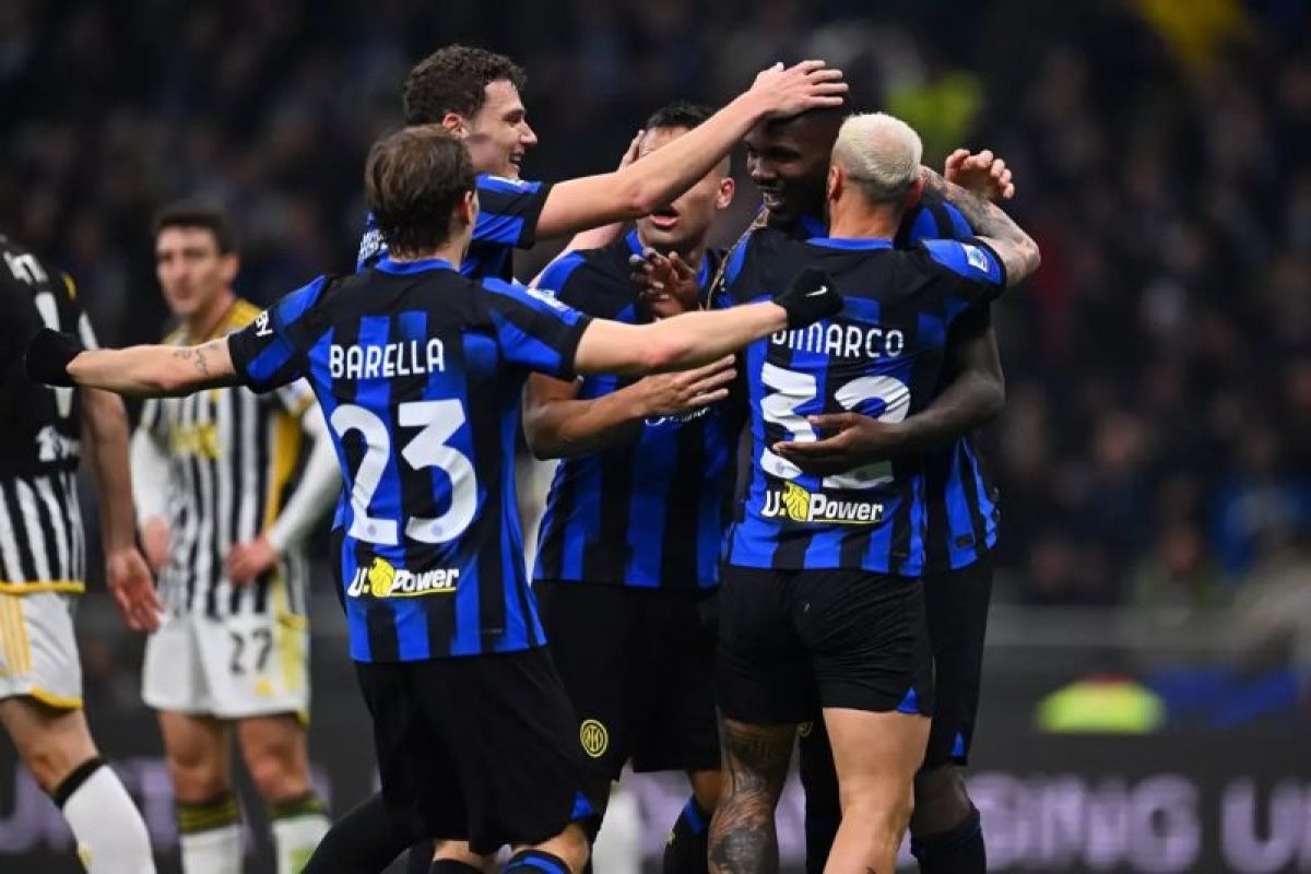 Inter Milan unggul tujuh poin dari Juventus, berikut jadwal dan hasil pertandingan Liga Italia