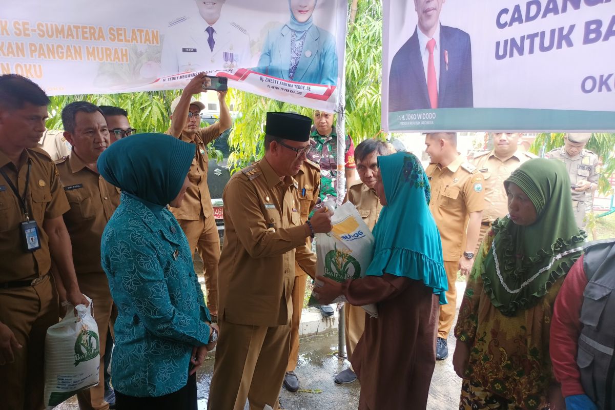 Kantor Pos Baturaja siagakan lima loket penyaluran bantuan pangan