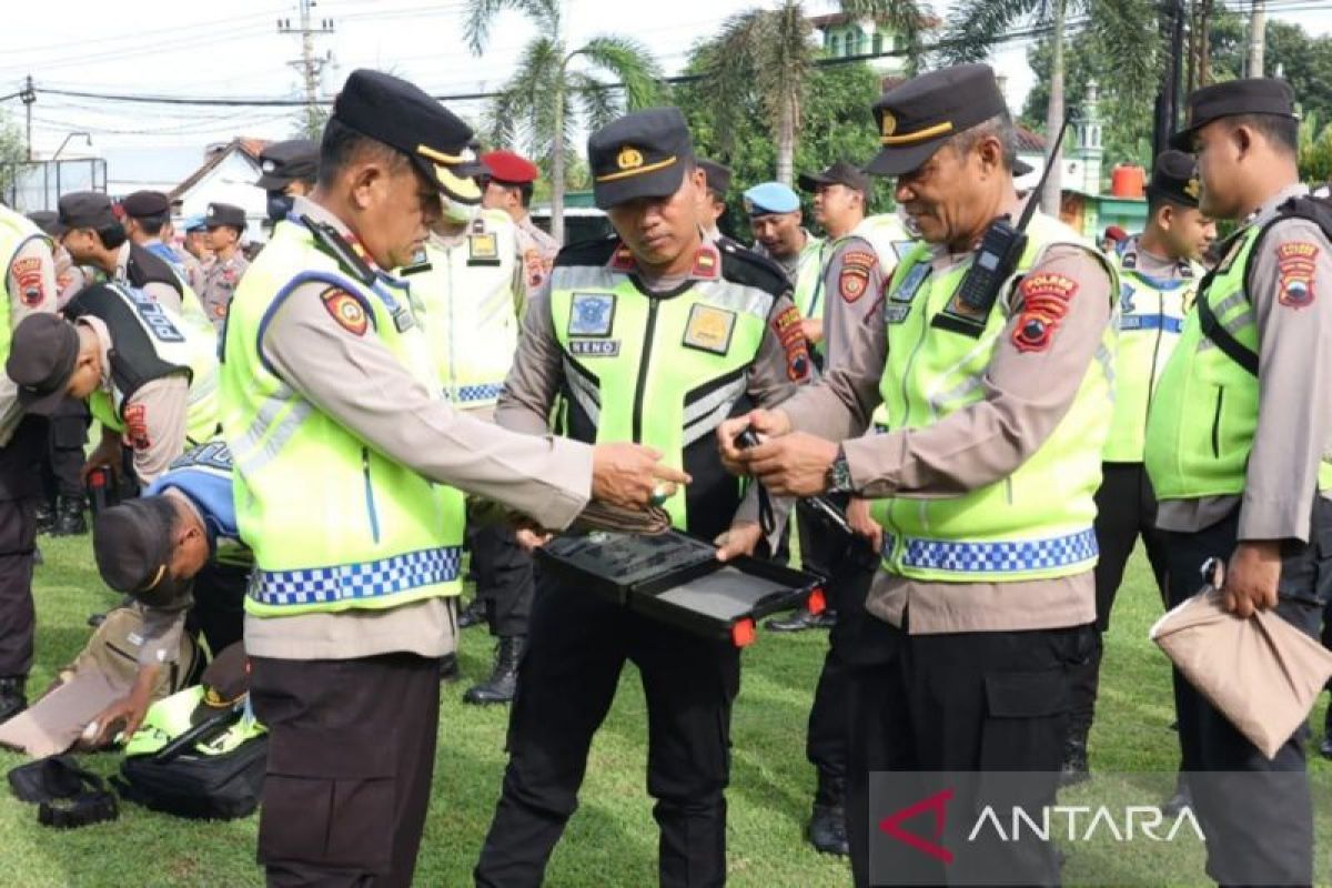 Polres  Batang lakukan pembekalan pengamanan Pemilu 2024