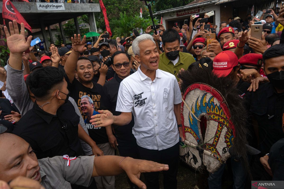 Ganjar di Jateng dan Mahfud ke Jatim di hari ke-72 kampanye