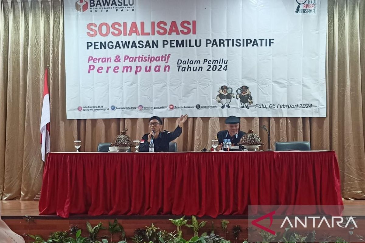 Bawaslu Palu ajak kaum perempuan terlibat aktif awasi pemilu