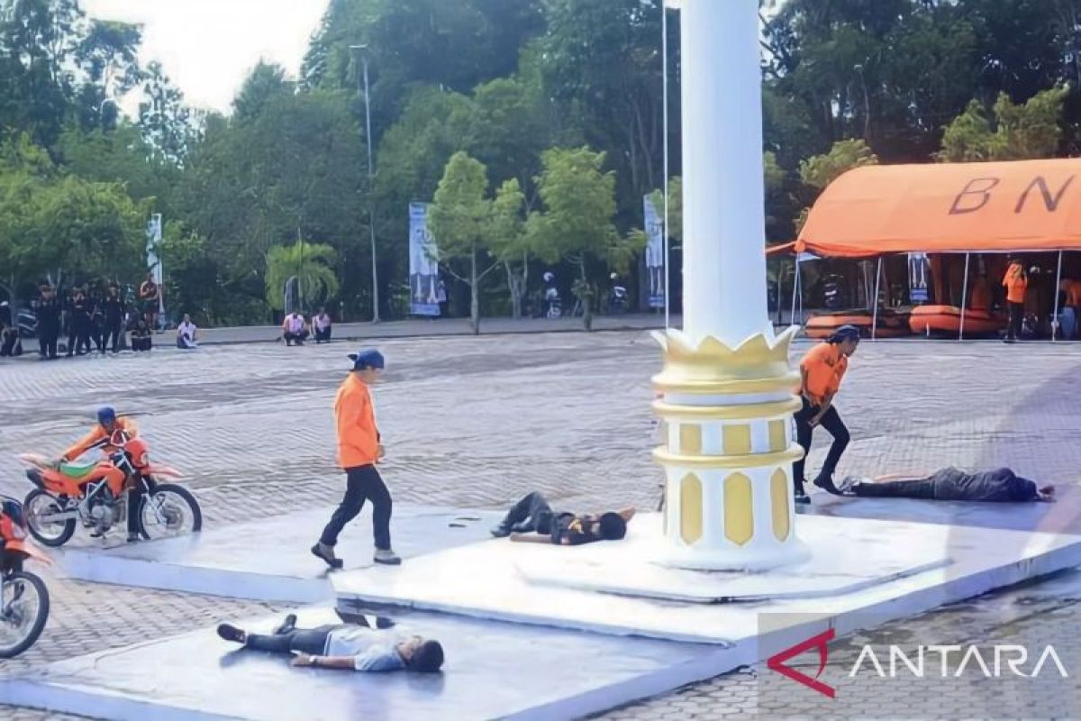 OKU Selatan gelar simulasi penanggulangan bencana alam