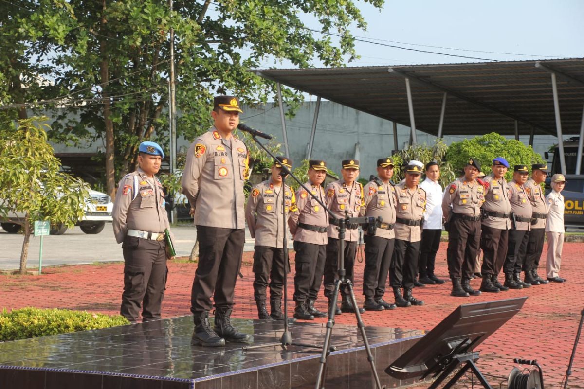 Kapolres Bengkalis minta jajarannya tak terlibat politik praktis