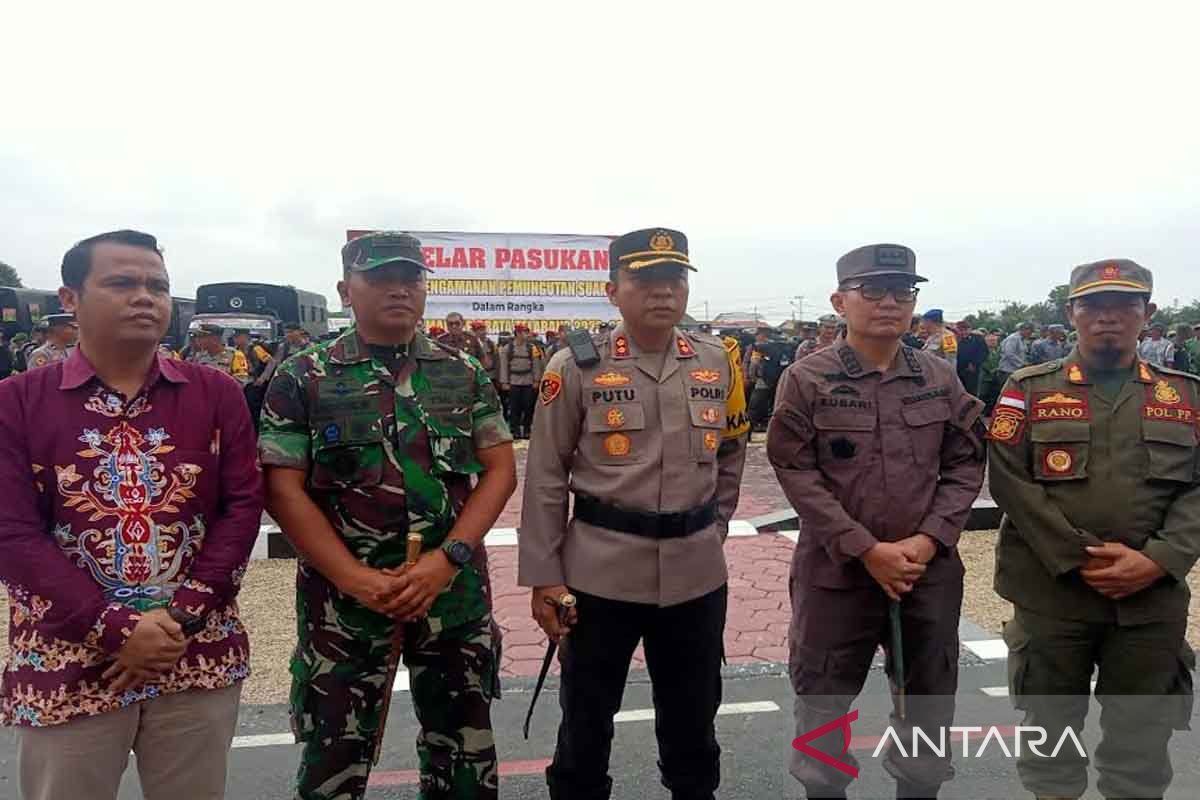 Sebanyak 1.332 personel gabungan amankan pemungutan suara di Kabupaten Katingan