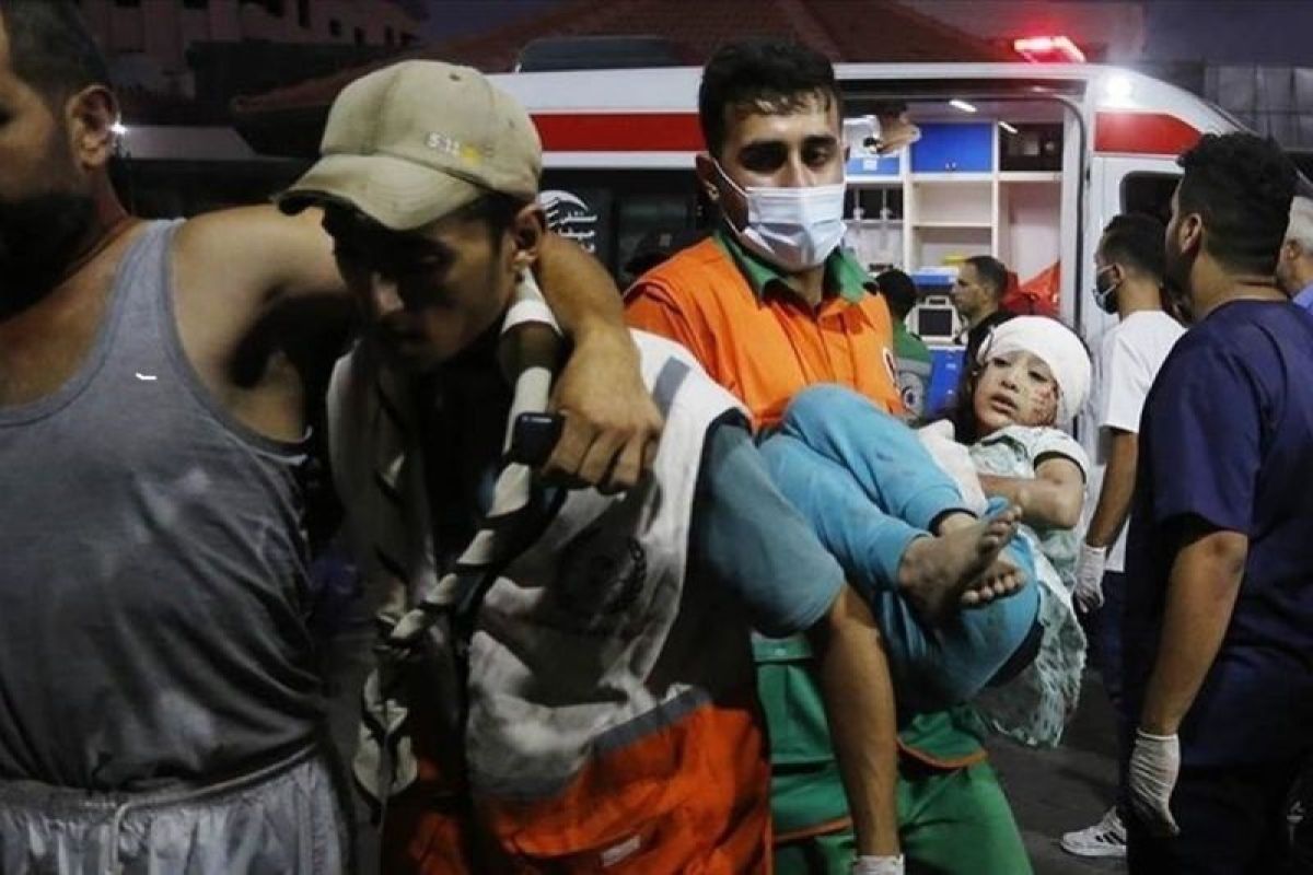 Klinik Doctors Worldwide di Gaza hancur akibat diserang Israel