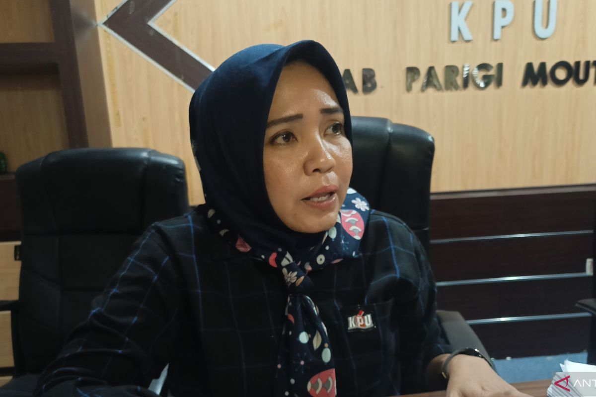 KPU Parimo catat jumlah DPTb Parigi Moutong 3.377 orang untuk Pemilu 2024