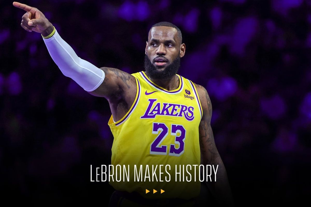 LeBron James betah bela Lakers